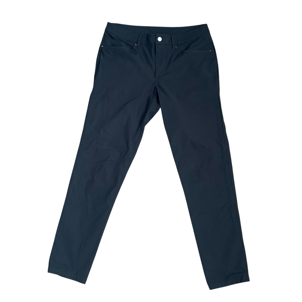 Lululemon ABC Pant Slim Fit Warpstreme Navy Blue Mens 31 x 30